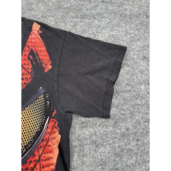 Vintage Marvel Spider-Man Full Face Graphic Tee 2000s Black XL - Picture 10 of 14